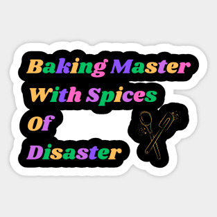 Baking Master Sticker